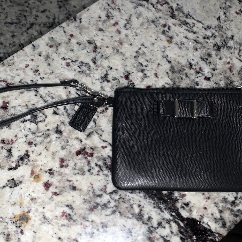 Black Coach Wallet